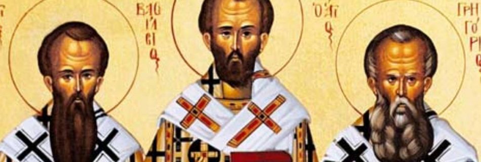 The Three Hierarchs: Saint Basil The Great, Saint Gregory The Theologian And Saint John Chrysostom