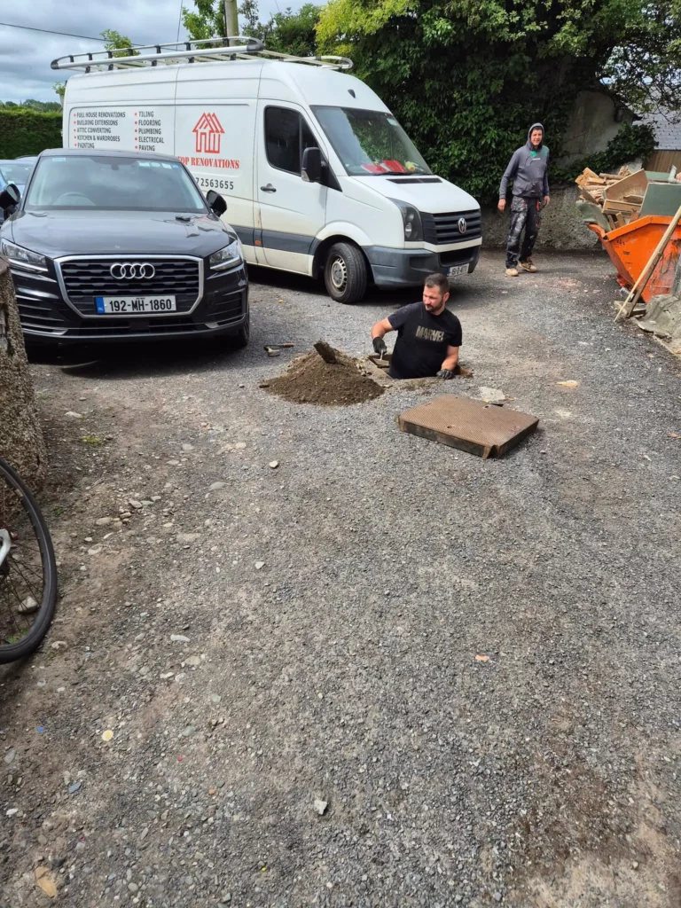 Radovi na renoviranju ckrve u Moringtonu