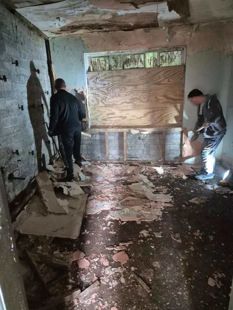 Radovi na renoviranju ckrve u Moringtonu