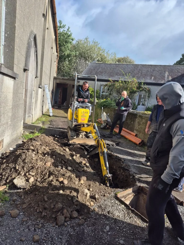 Radovi na renoviranju ckrve u Moringtonu