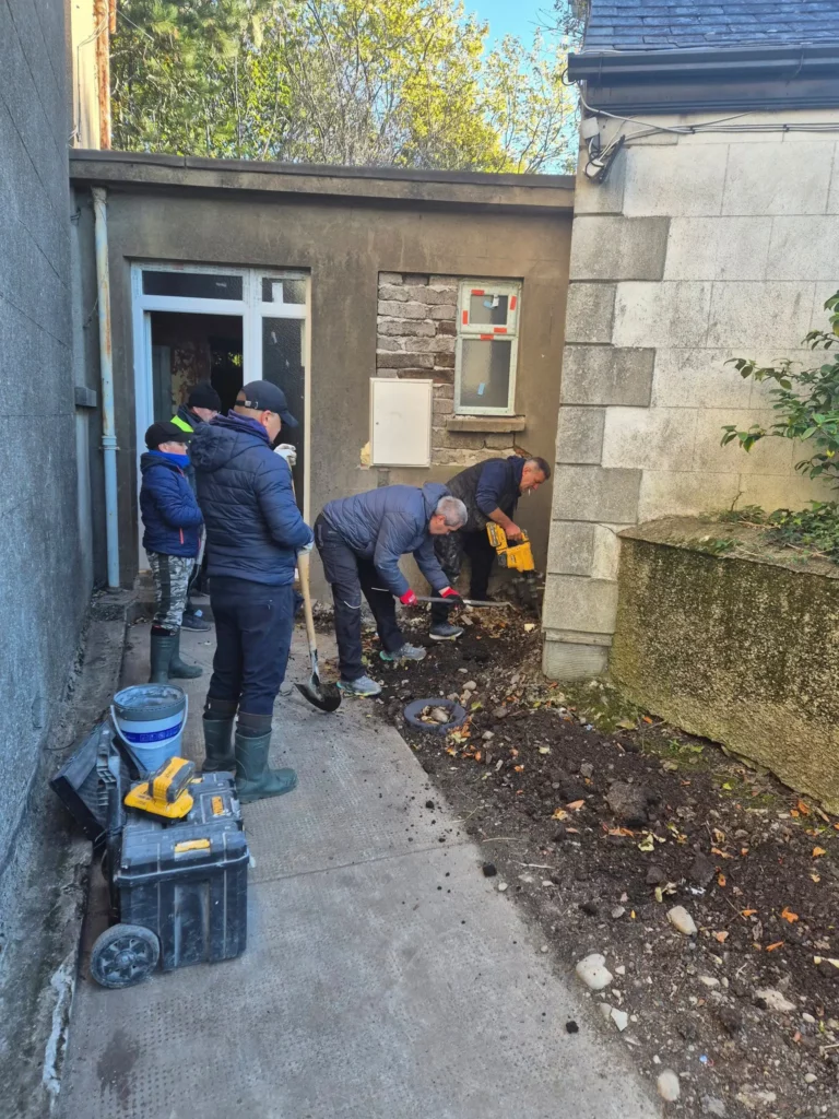 Radovi na renoviranju ckrve u Moringtonu