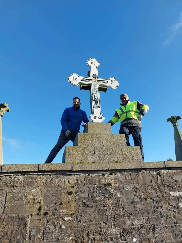 Radovi na renoviranju ckrve u Moringtonu